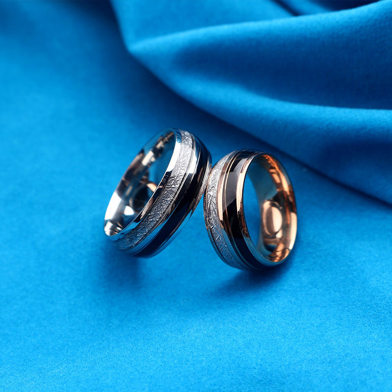 Two-tone Ring Made of Stainless Steel