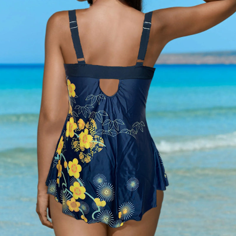 Conservative Swimwear with Skirt