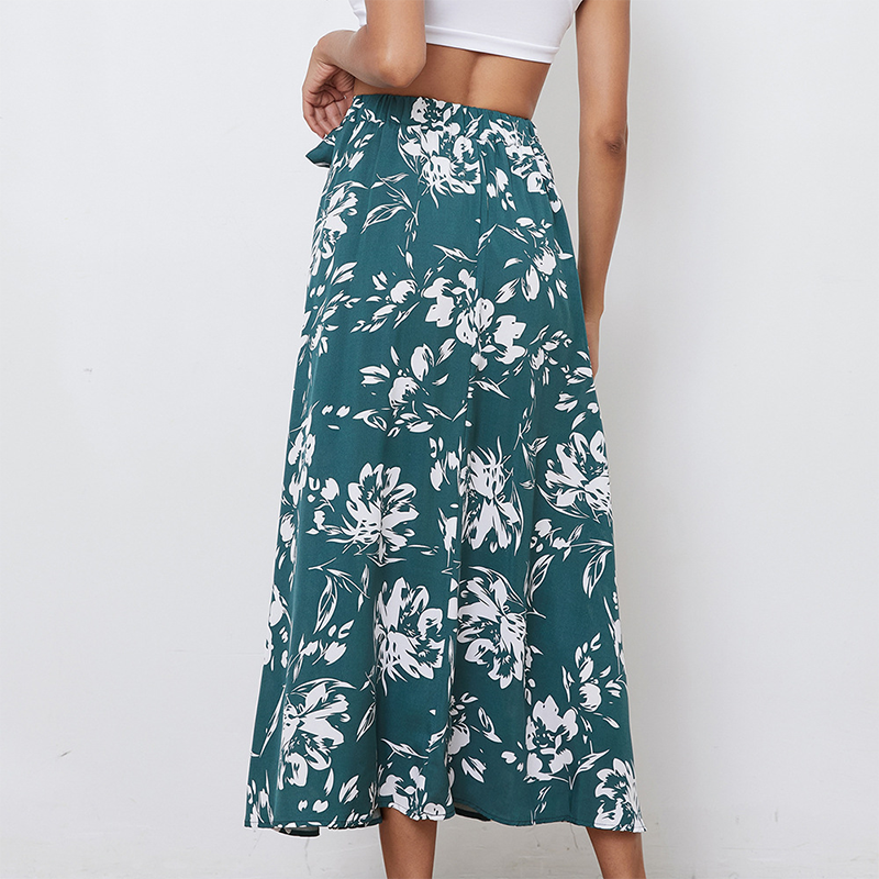 Floral Chiffon Skirt