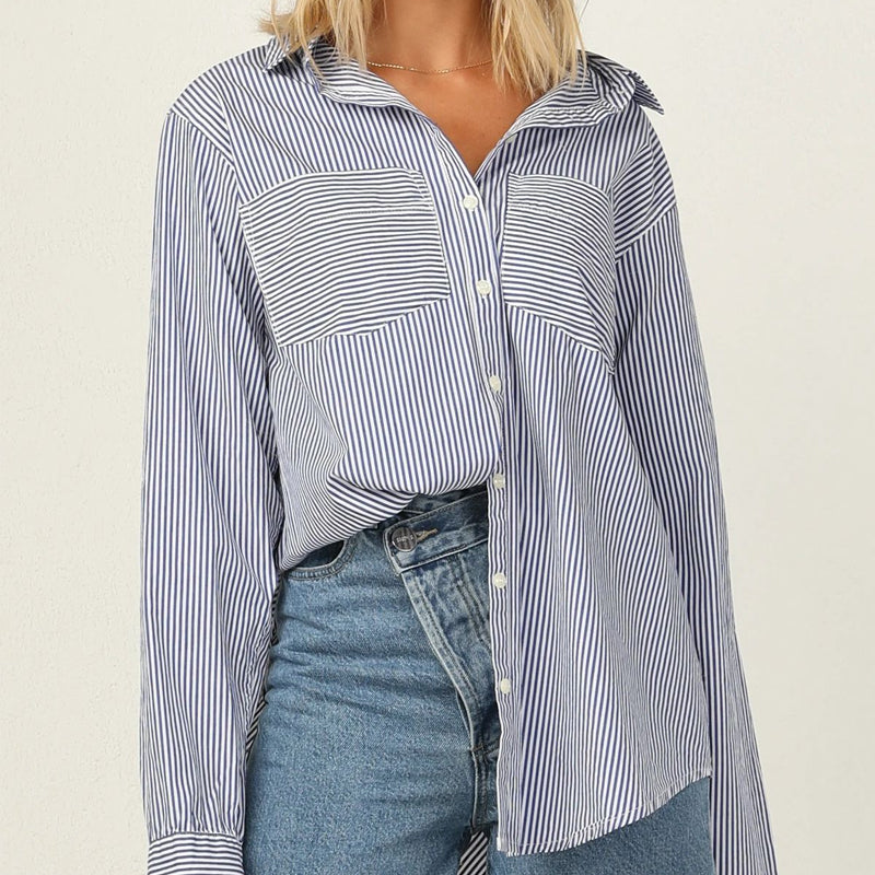 Printed Long Sleeve Shirt