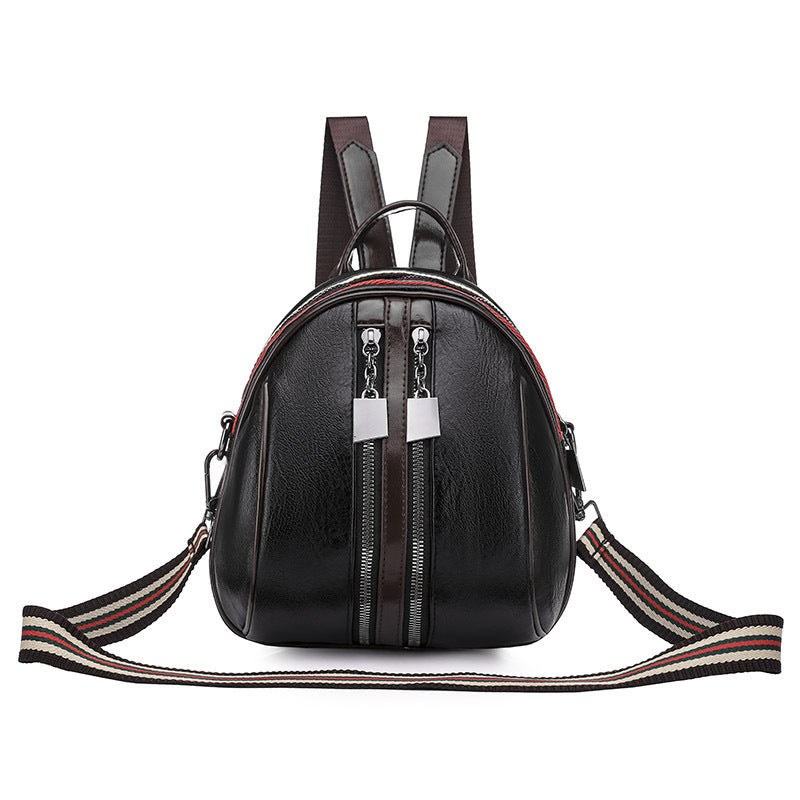 Wax Leather Shell Backpack