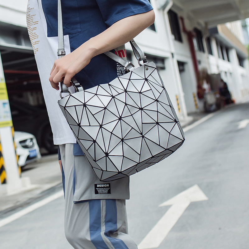 Geometric Luminous Handbag