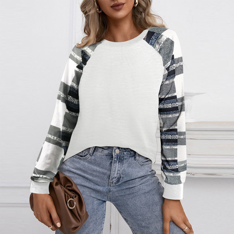Casual Loose Crew Neck Long Sleeves