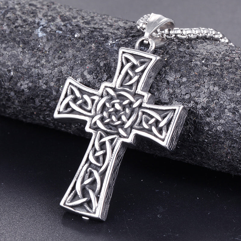 Cross Turquoise Pendant