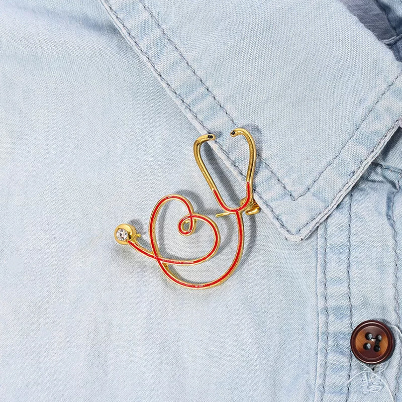 Stethoscope Pin