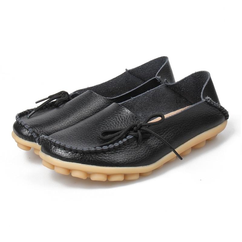 Women's Leather Loafers Moccasins