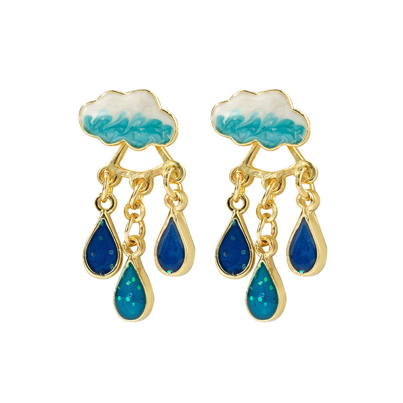 RAINDROP EARRINGS