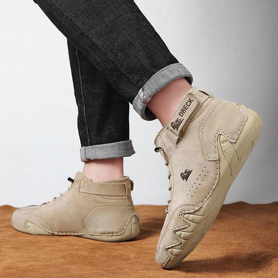 Fashionable Monochromatic Martin Boots