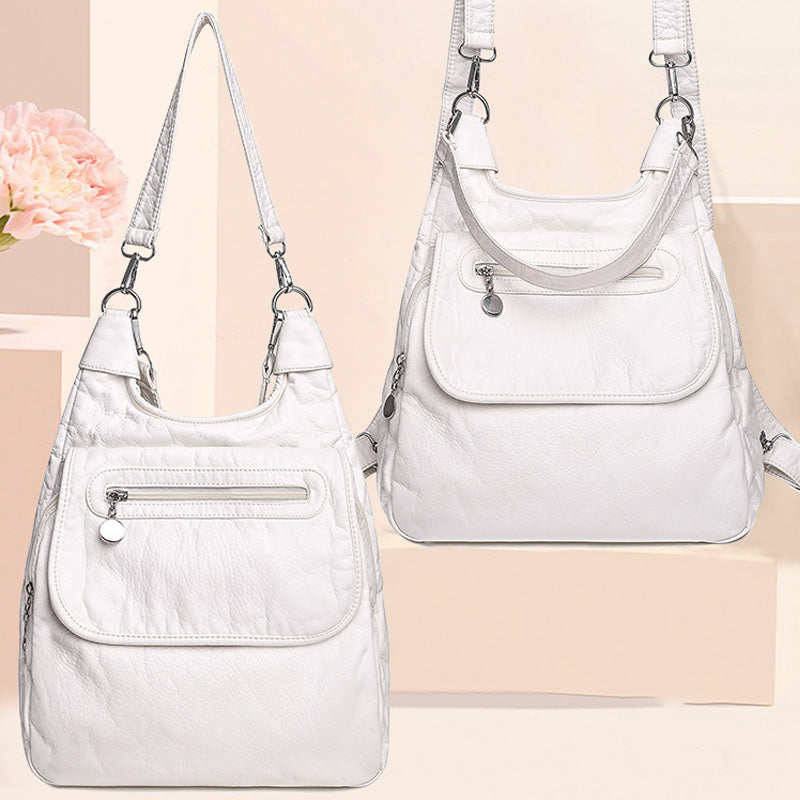 Vintage PU Travel Backpack