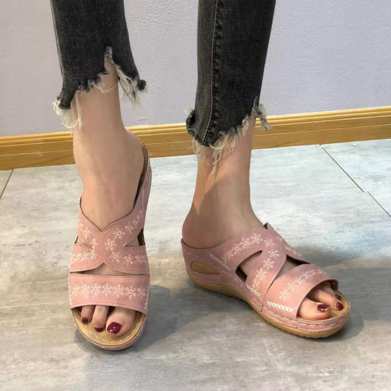 Premium Thick Platform Large Size Slipper Sandals