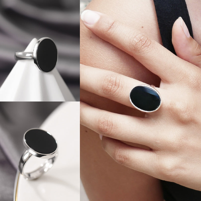 Eclipse Onyx Ring