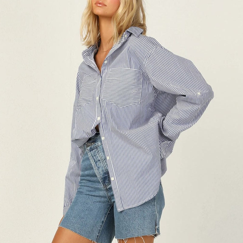 Printed Long Sleeve Shirt