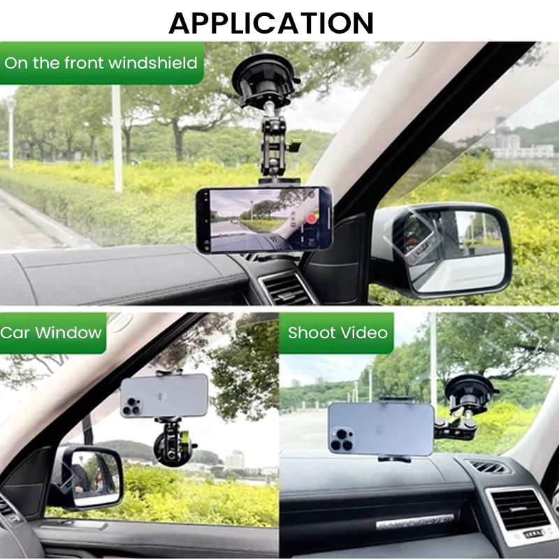 Car Suction Cup HolderUniversal Ball Head Arm for Phone