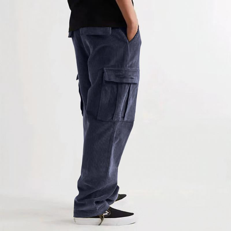 Corduroy Straight Casual Pants