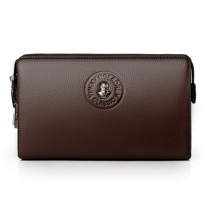 Anti-theft Combination Lock Business Men's Clutch