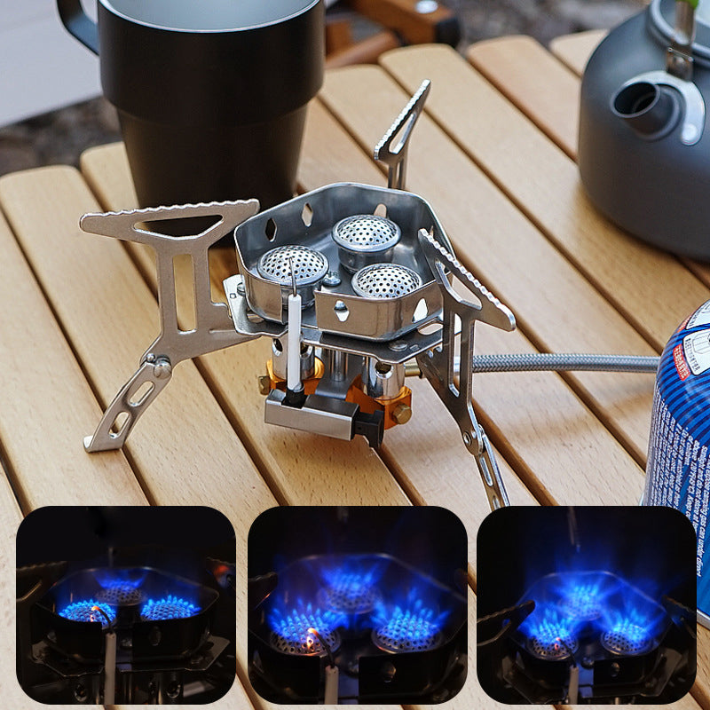 Camping Outdoor Windproof Gas Burner