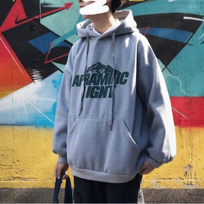 Man's Spring Autumn Loose Hoodie