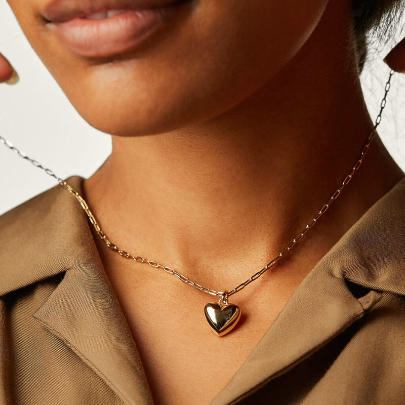 Gold Heart Necklace