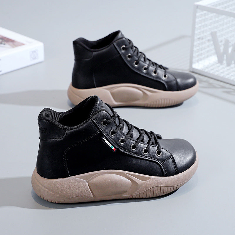 Women's High Top Thick-soled Casual Shoes