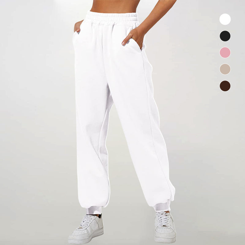 High Waist Loose Track Pants