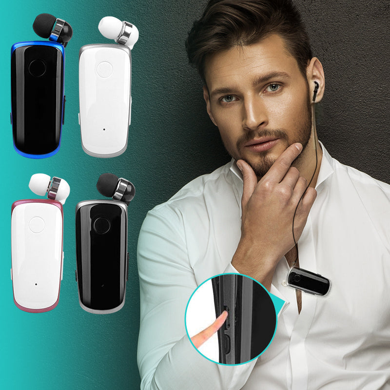 Collar-clip Bluetooth Headset