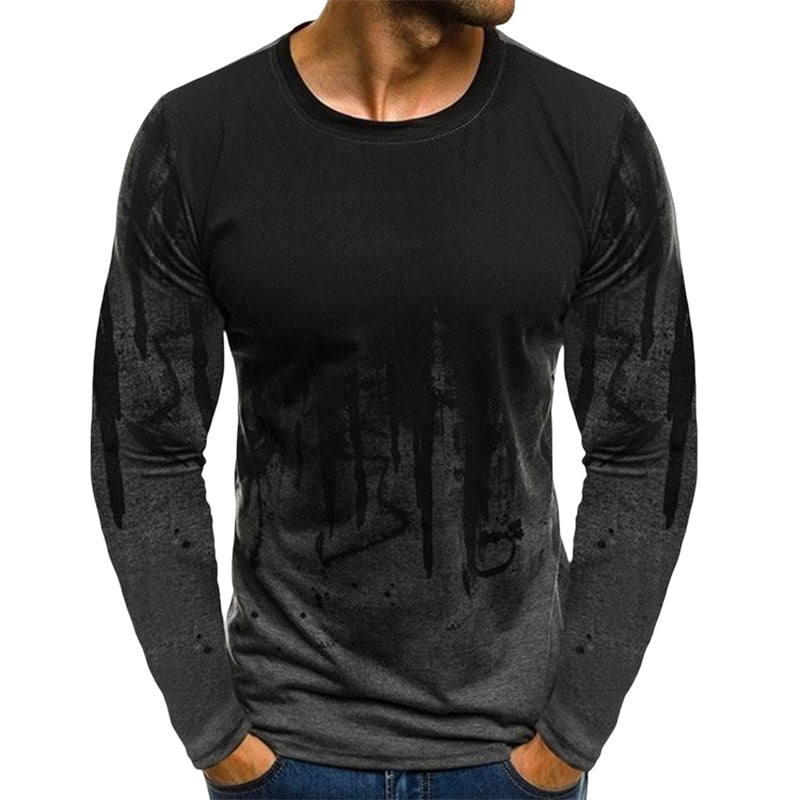 Sports Camouflage Long Sleeve T-Shirt