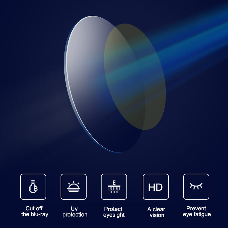 Anti-Blue Light Far and Near Presbyopic Sunglasses