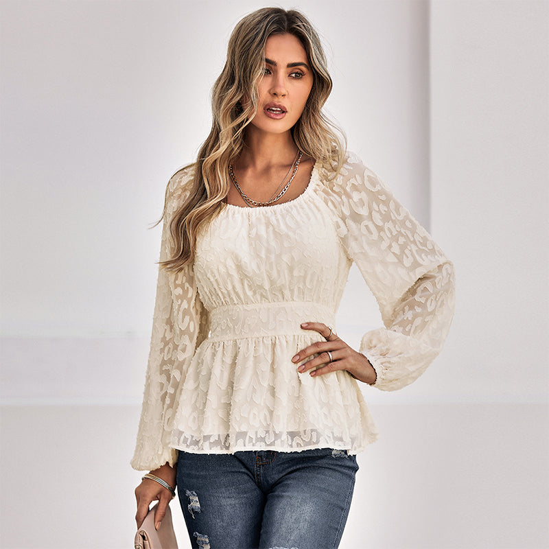 Women's Lantern Sleeve Shirt
