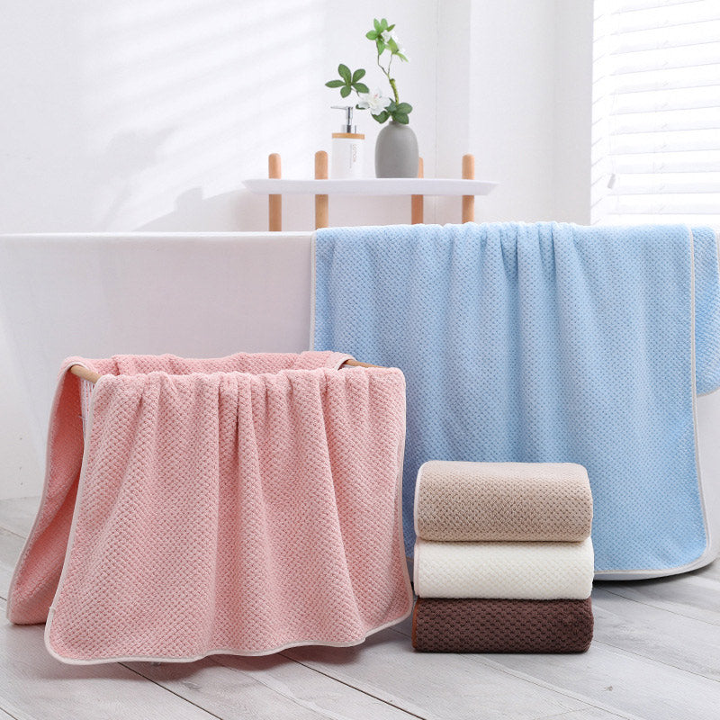 Coral Fleece Bath Towel