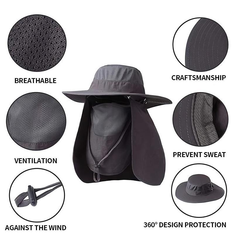 OUTDOOR SUNHAT-(Shape-able, Crush-able, Fold-able, Ultra Wind Resistant)