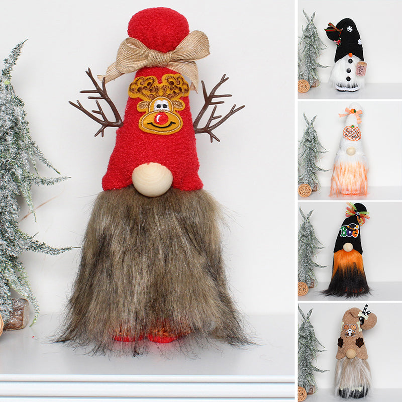 Christmas Faceless Doll Gnomes Decorations