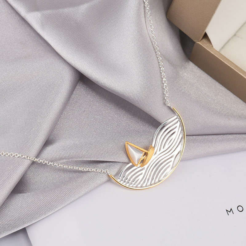 Sailboat Necklace