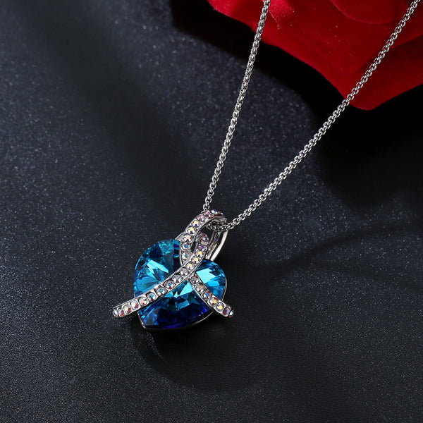 Infinity Love Crystal Necklace