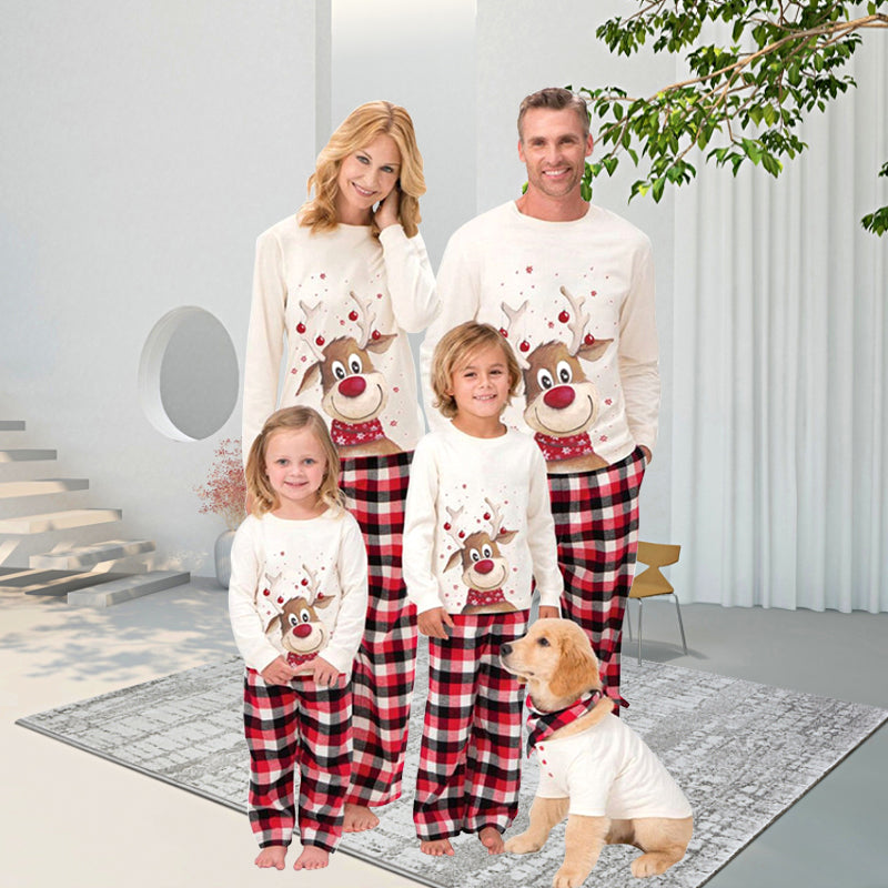 Elk Print Parent-child Outfit