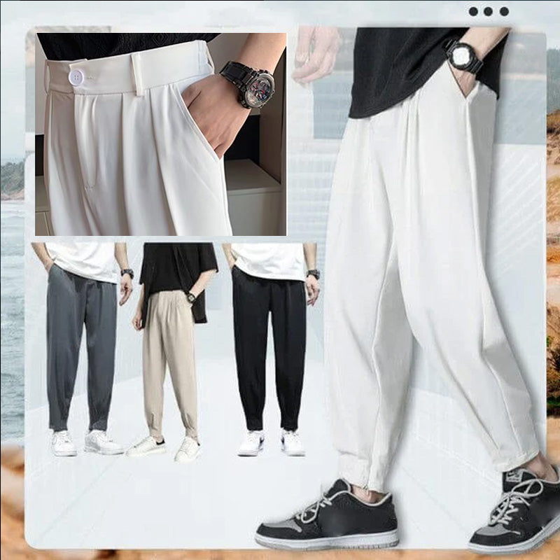 Men's Super Cooling Loose-Fit Jogger Pants