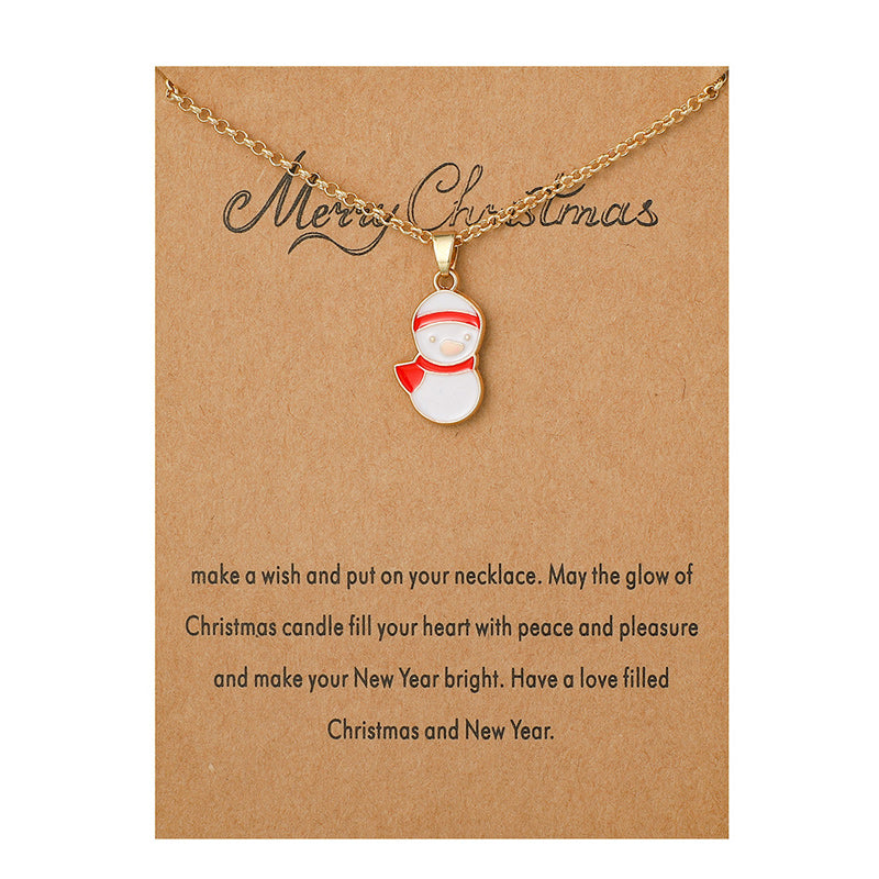 Christmas Ornament Necklaces
