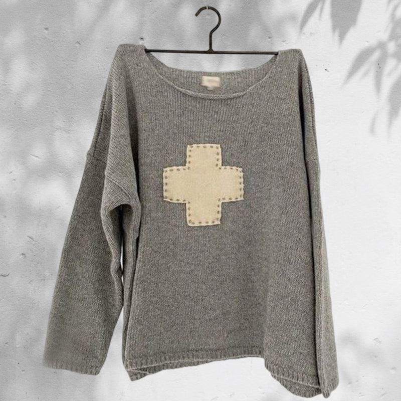 Casual Printed Long Sleeve Crewneck T-Shirt