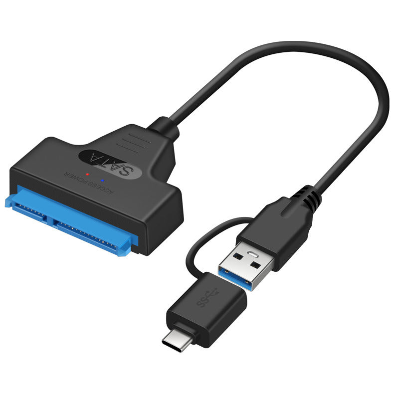 USB/USB-C To SATA 2.5" Hard Drive Adapter