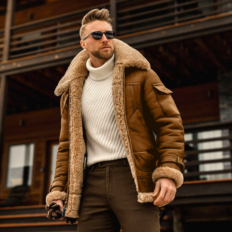 Men's Fur All-in-one Jacket