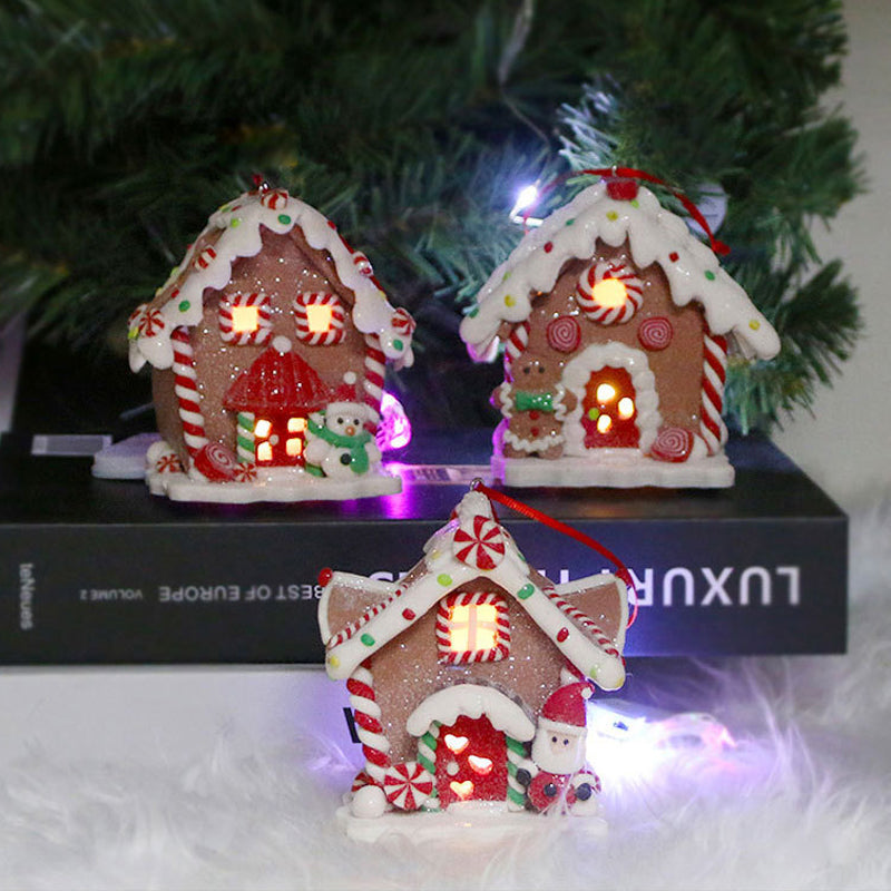 Soft Clay LED Glowing Christmas House