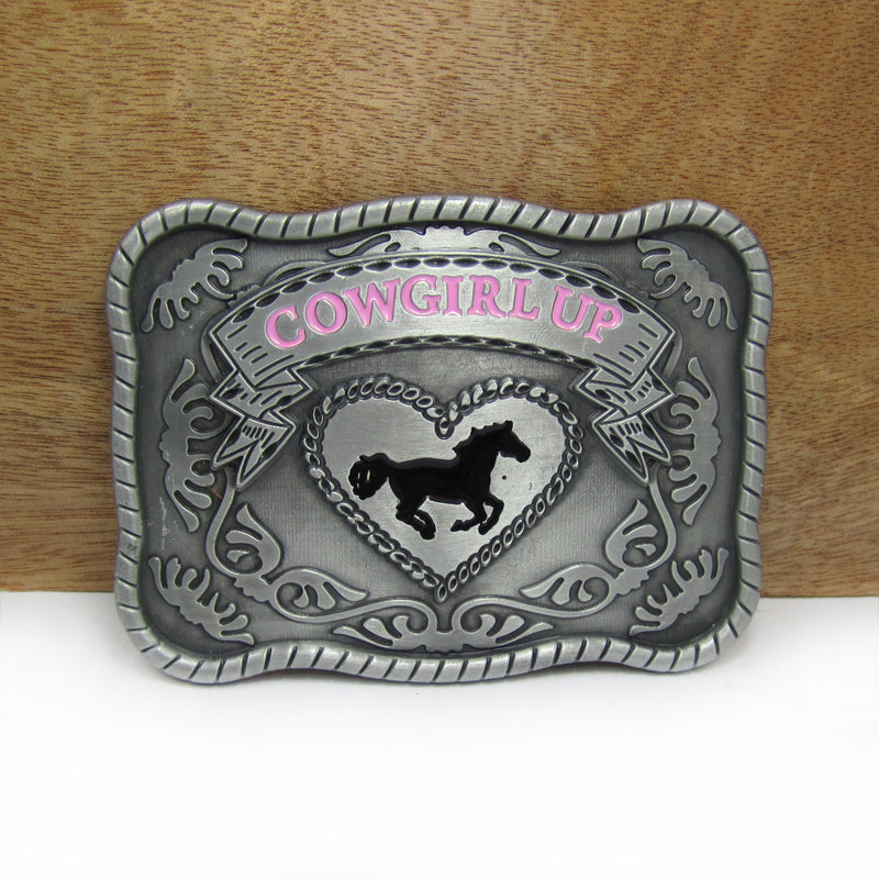 Cowboy Hat Alloy Belt Buckle