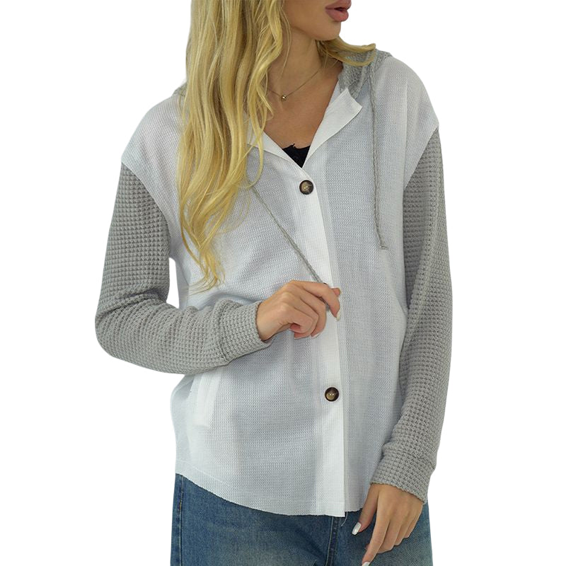 Single Breasted Long Sleeve Jacket