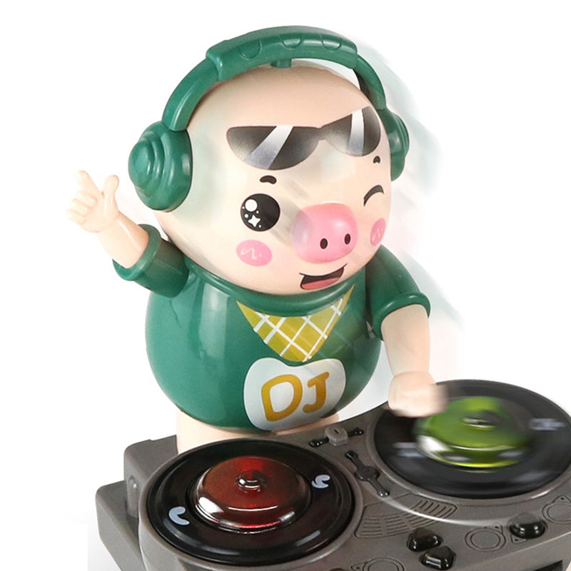 DJ Electric Music Dancing Pig Toy