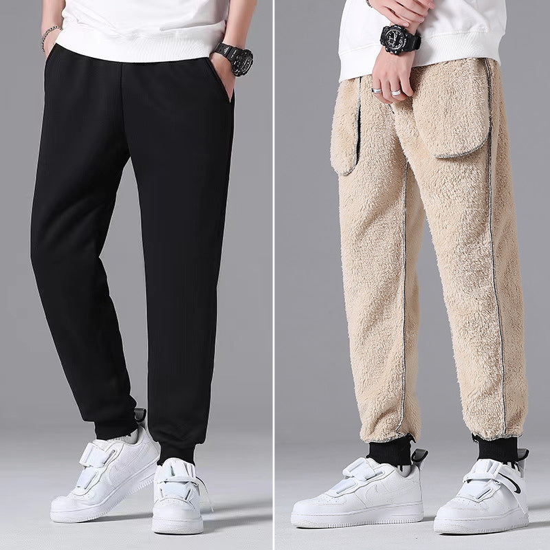 Men's Winter Fleece Sherpa Lined Sweatpants