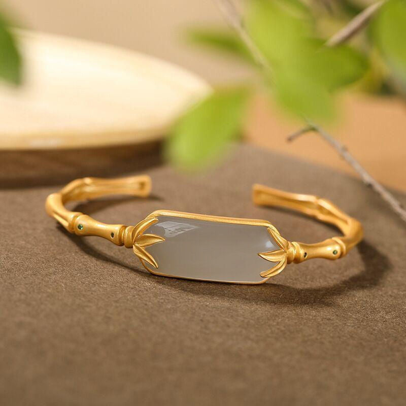 Elegant Antique Bamboo Bracelet