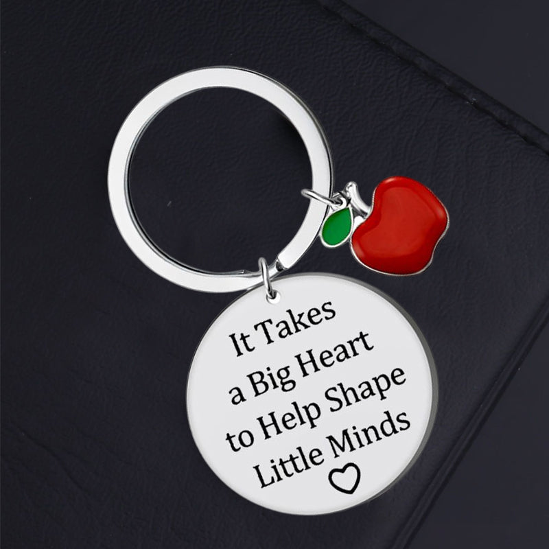 Stylish Inspirational Stainless Steel Keychain