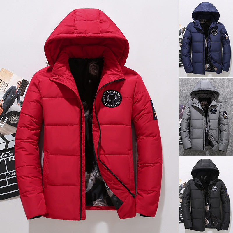 Men's Short Fit Warm Coat