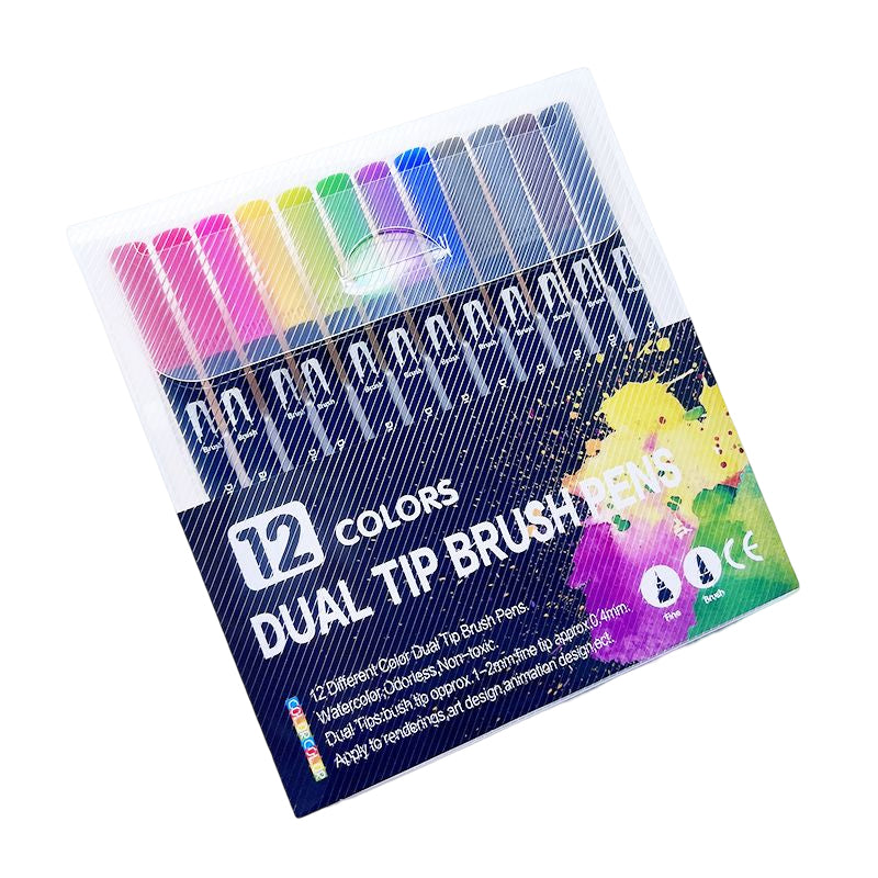 Double-sided watercolor pencil set