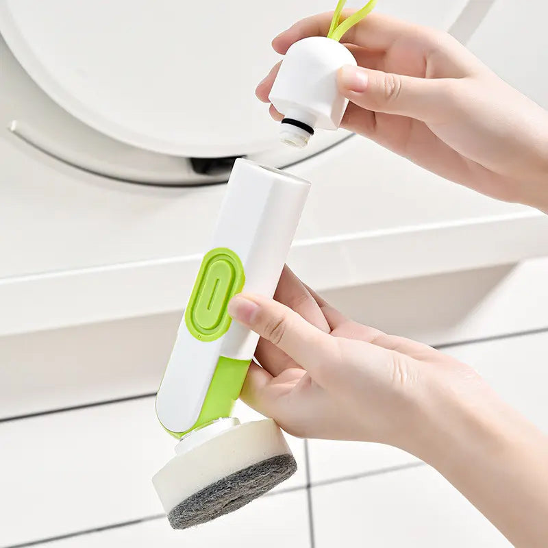 Multi-functional Long-handle Liquid-filled Cleaning Brush