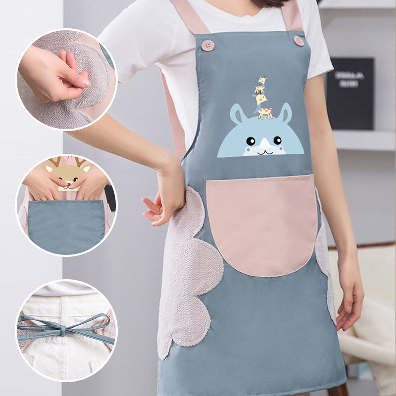 Cartoon Cute Little Deer Apron